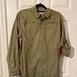 Reel Legends Sage Green Performance Shirt